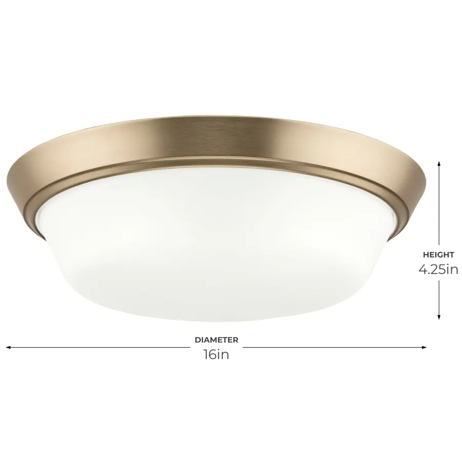 Edessa Flush Mount in Brushed Nickel - Image 32