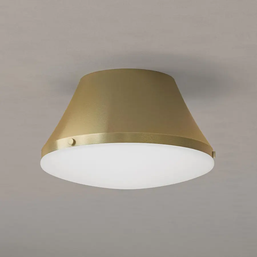 Avra Two-Light Flush Mount in Brushed Nickel - Image 12