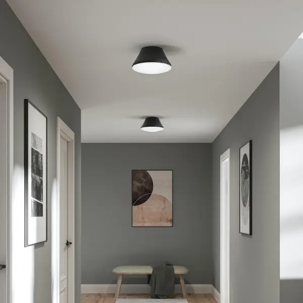Avra Two-Light Flush Mount in Brushed Nickel - Image 16