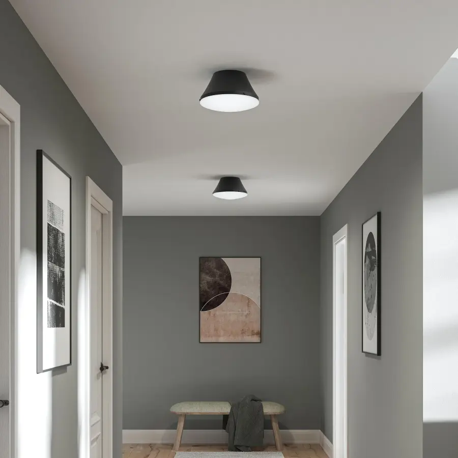 Avra Two-Light Flush Mount in Brushed Nickel - Image 16
