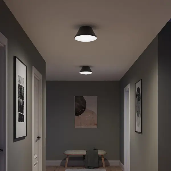 Avra Two-Light Flush Mount in Brushed Nickel - Image 17