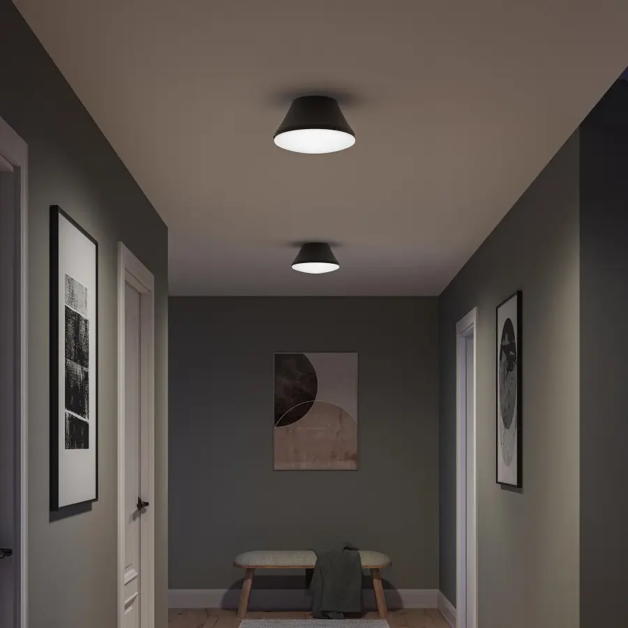 Avra Two-Light Flush Mount in Brushed Nickel - Image 17