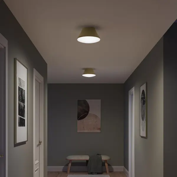 Avra Two-Light Flush Mount in Brushed Nickel - Image 10
