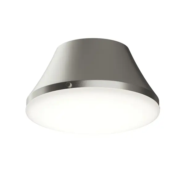 The Avra flush mount delivers clean, transitional styling with brushed nickel finish. Its compact profile makes it ideal for bedrooms, closets, and hallways where ceiling clearance is limited.
