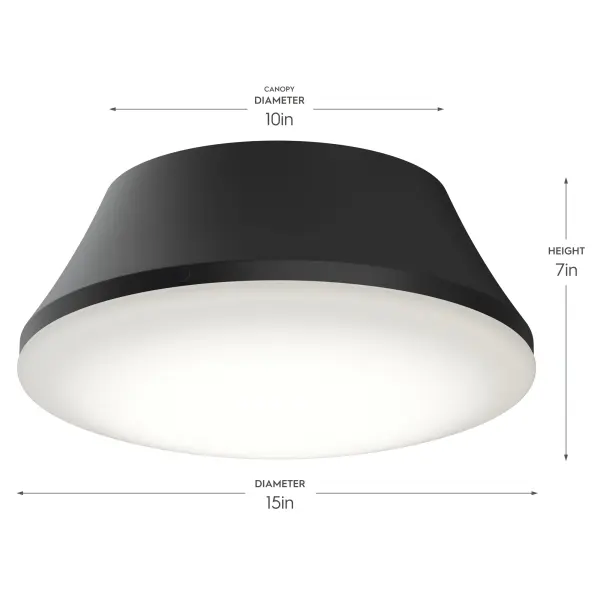 Avra Three-Light Flush Mount in Brushed Nickel - Image 12