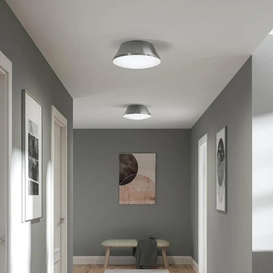 Avra Three-Light Flush Mount in Brushed Nickel - Image 16