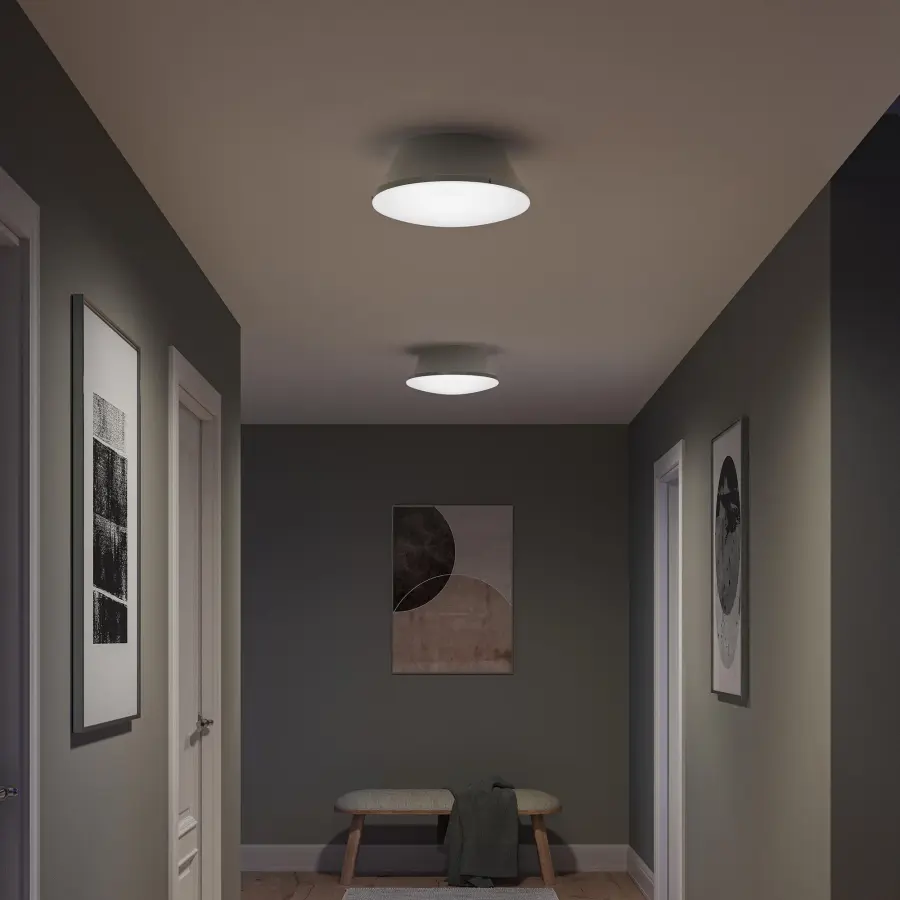 Avra Three-Light Flush Mount in Brushed Nickel - Image 18