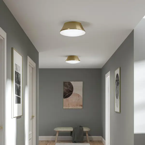 Avra Three-Light Flush Mount in Brushed Nickel - Image 4