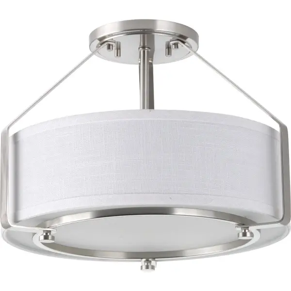 Ratio Collection Three-Light 16" Semi-Flush Mount - Image 1