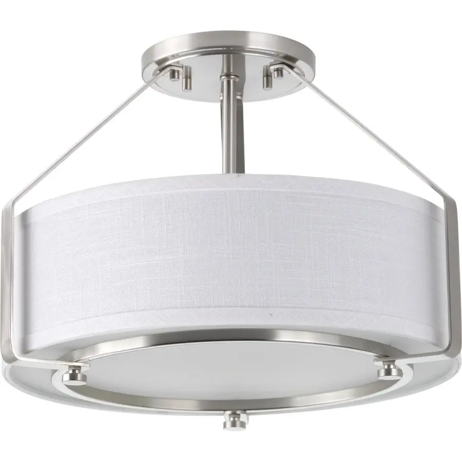 Ratio Collection Three-Light 16" Semi-Flush Mount - Image 1