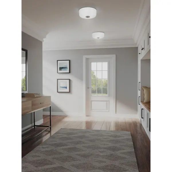 Sleek Modern Flush Mount Perfect for Low Ceilings - Image 3