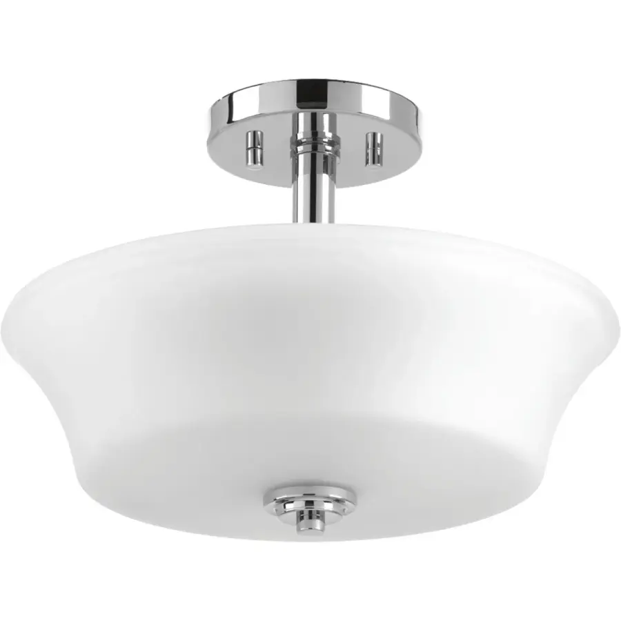 Cascadia Two-Light 14" Convertible Semi-Flush Mount - Image 1