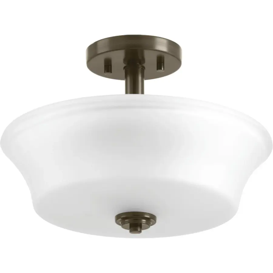 Versatile Coastal-Inspired Semi-Flush with Convertible Design - Image 2