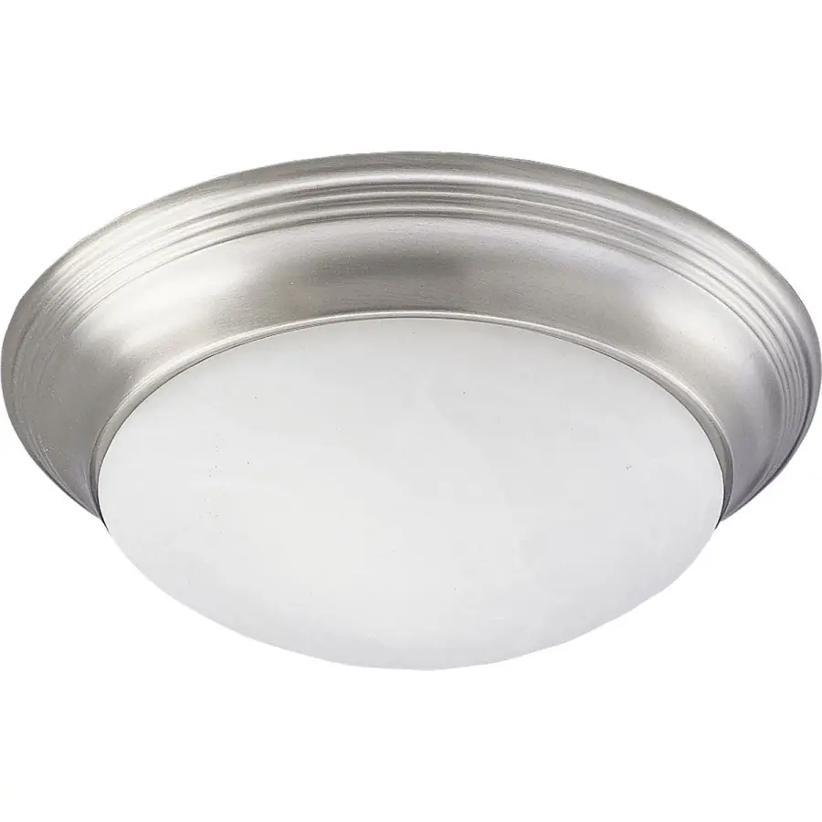 Two-Light Alabaster Glass 14" Close-to-Ceiling - Image 1