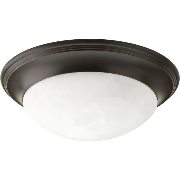 Three-Light Alabaster Glass Close-to-Ceiling - Image 3