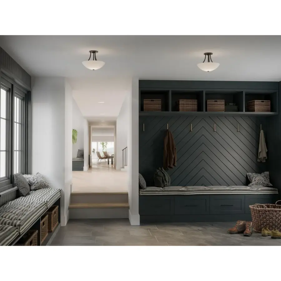 Gather Collection Two-Light Semi-Flush Convertible - Image 3