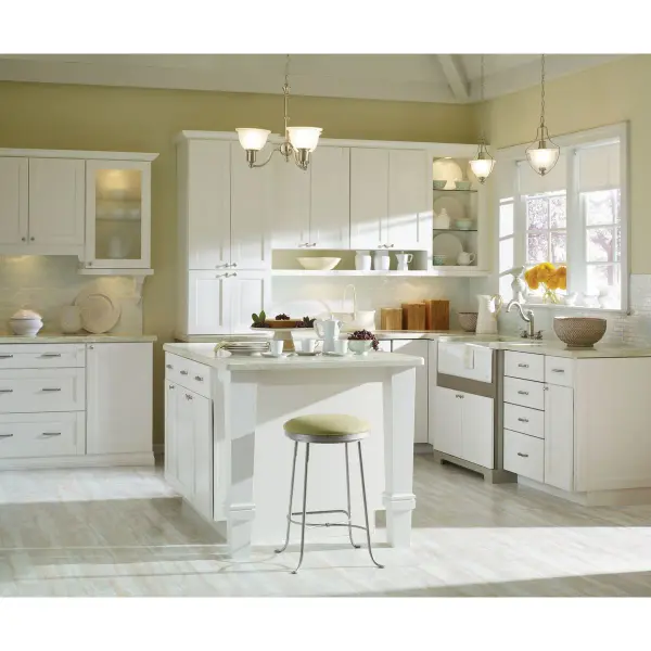 The Madison Collection foyer pendant brings traditional elegance to entryways and hallways. Its brushed nickel finish and single-light design offer understated sophistication perfect for smaller spaces. - alternate view