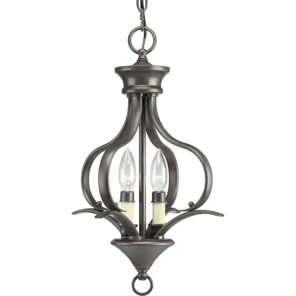 Trinity Collection Two-Light Foyer Pendant - Image 1