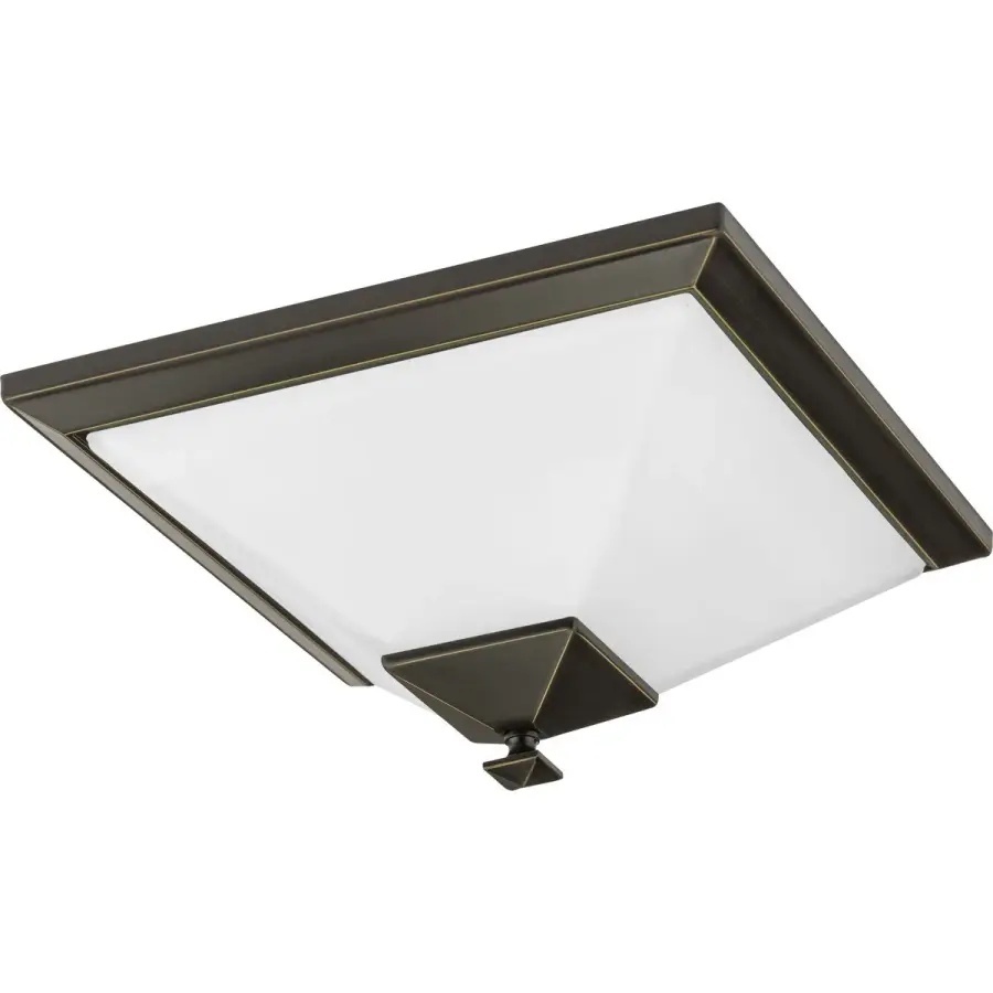 Clifton Heights Two-Light 15" Flush Mount - Image 1