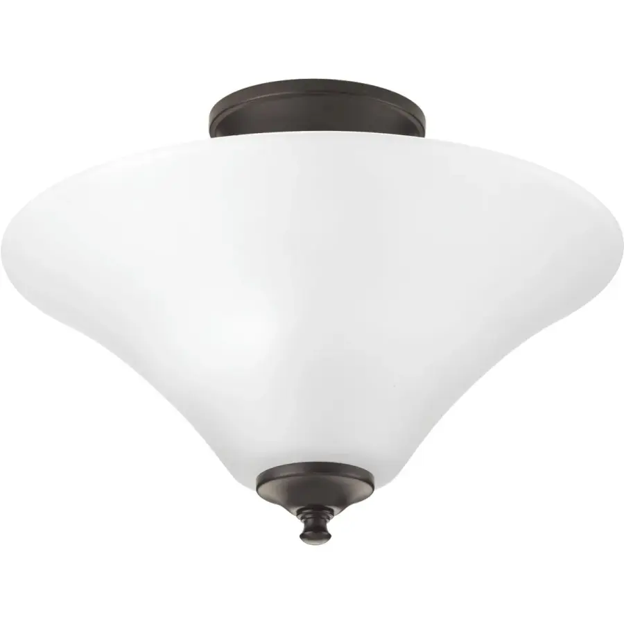 Joy Collection Two-Light Semi-Flush Ceiling Light - Image 1