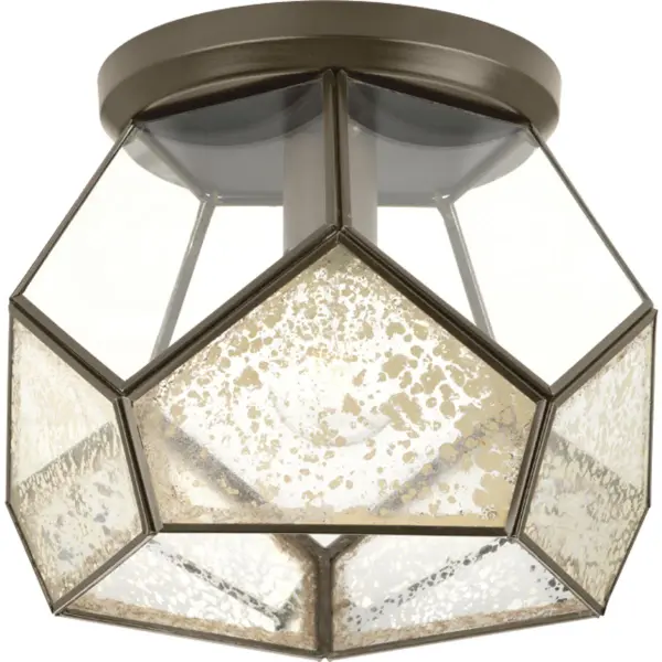 The Cinq Collection 12" Flush Mount delivers traditional elegance in a compact profile, perfect for rooms with lower ceilings. Its antique bronze finish adds warmth and sophistication to any space.