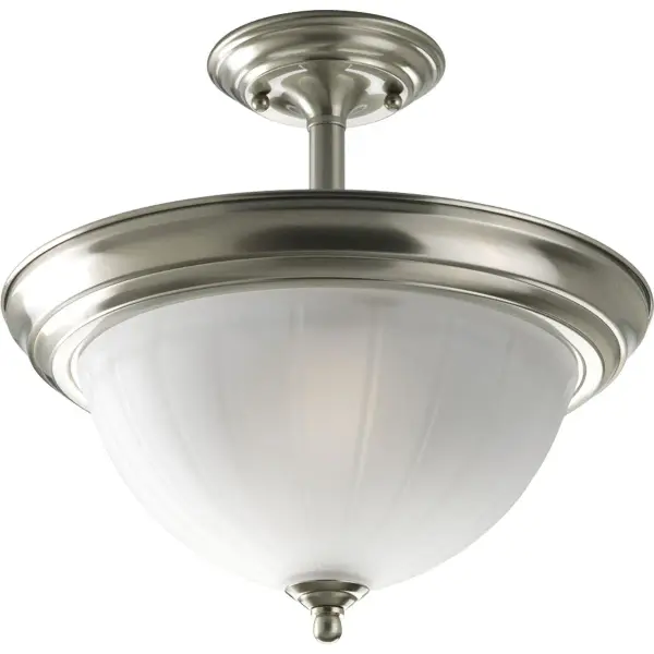 Two-Light Melon 13-1/4" Close-to-Ceiling - Image 2