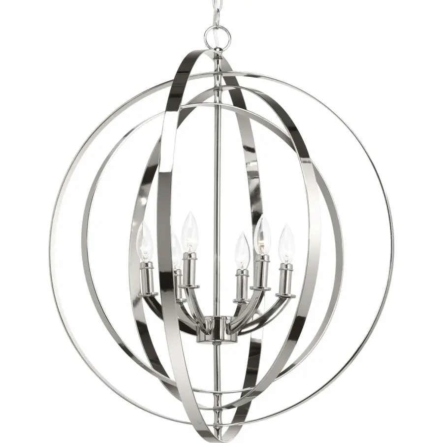 Equinox Six-Light Sphere Pendant - Image 1