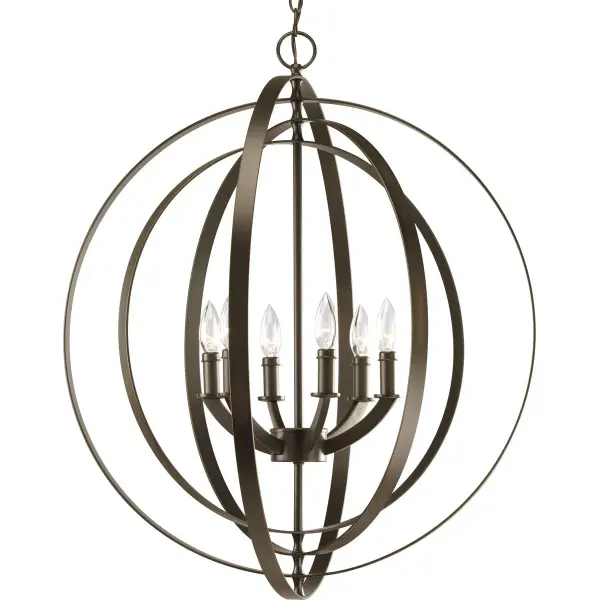 Equinox Six-Light Sphere Pendant - Image 2