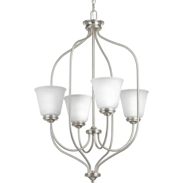 The Keats Collection brings sophisticated transitional style to your entryway with four lights providing ample illumination. Its brushed nickel finish offers versatility to complement both traditional and contemporary interiors.