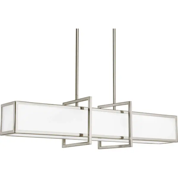 Haven Four-Light Etched Glass Pendant - Image 1