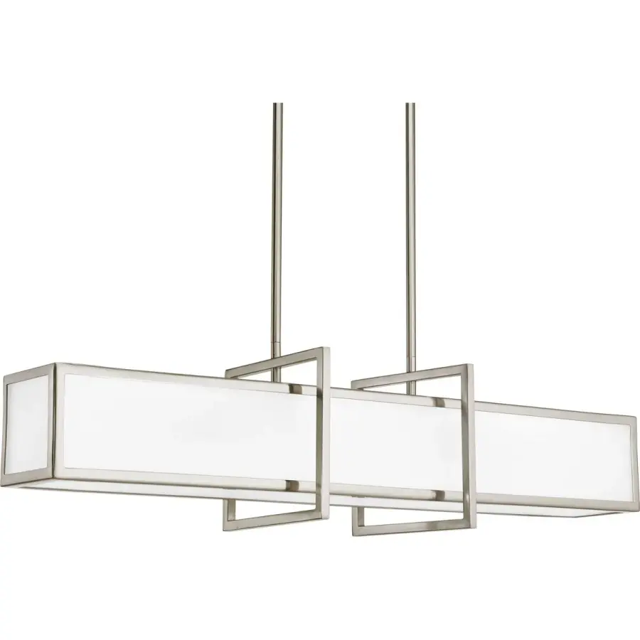 Haven Four-Light Etched Glass Pendant - Image 1