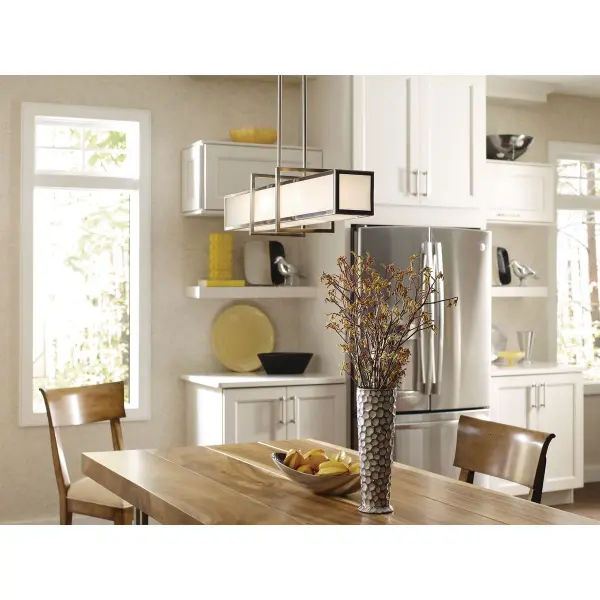 Haven Four-Light Etched Glass Pendant - Image 2