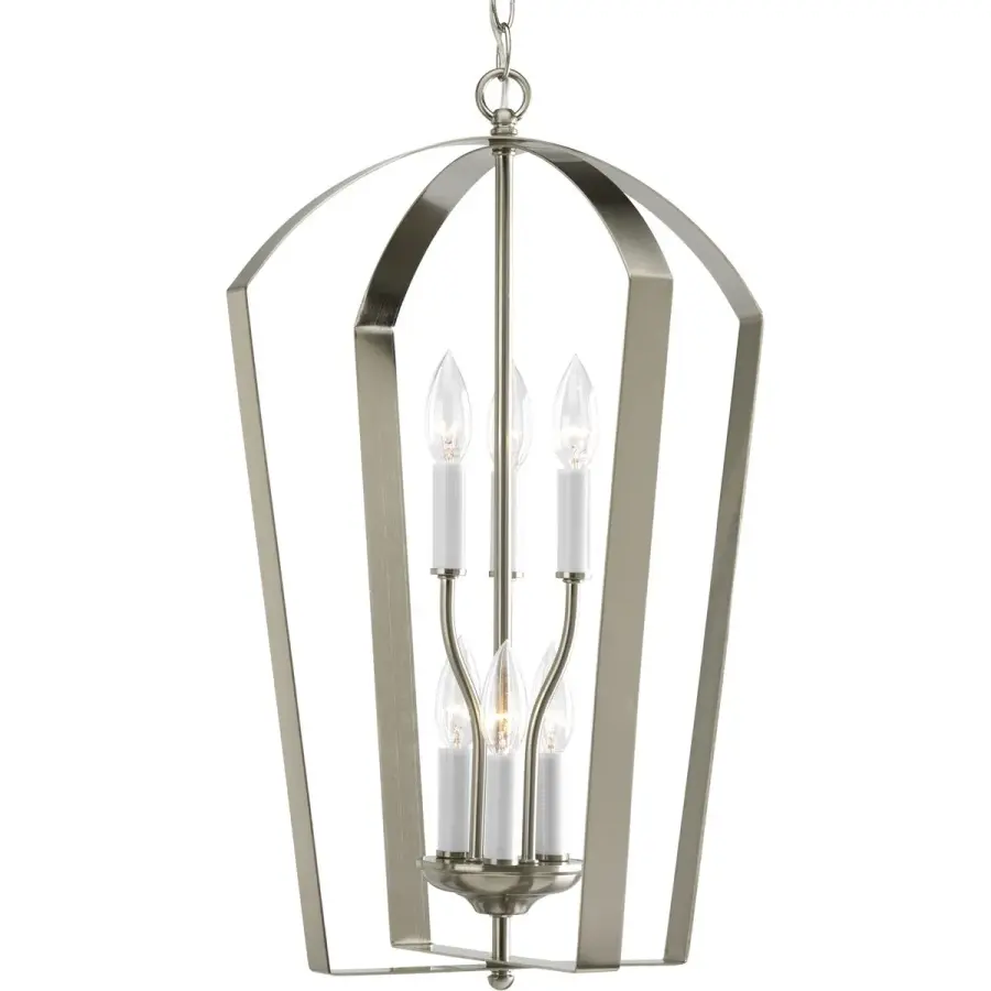 Gather Collection Six-Light Foyer Pendant - Image 1
