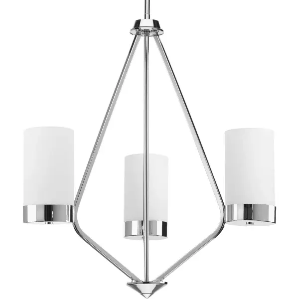 Classic Mid-Century Design with Timeless Chrome and Etched Glass - Image 3