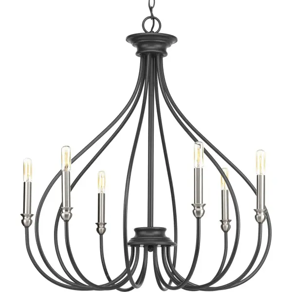 Whisp Six-Light Chandelier - Image 1