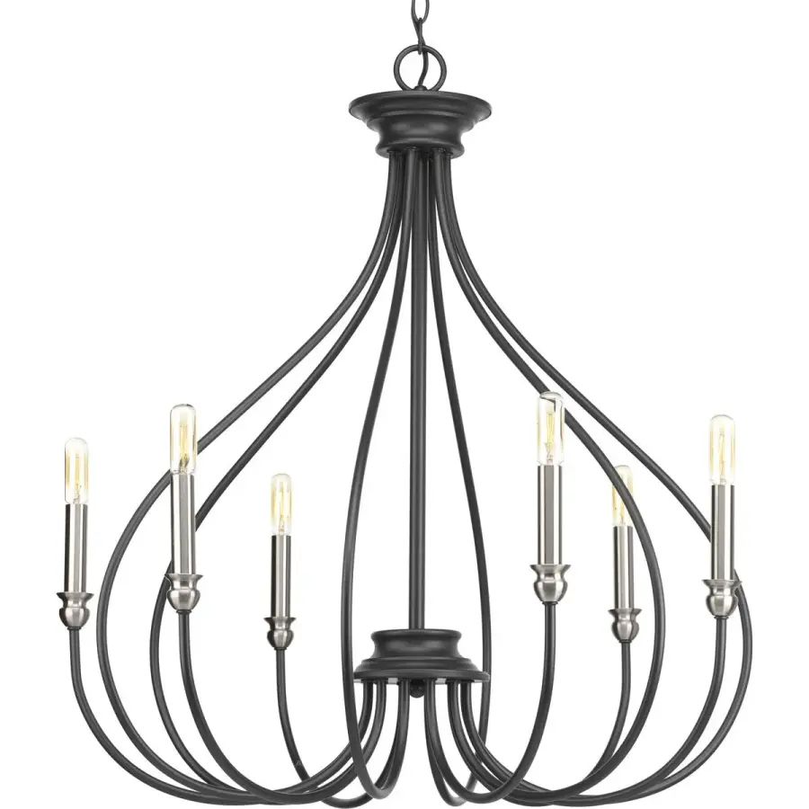 Whisp Six-Light Chandelier - Image 1