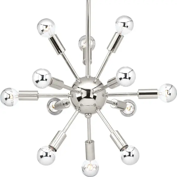Ion Collection Twelve-Light Chandelier - Image 1