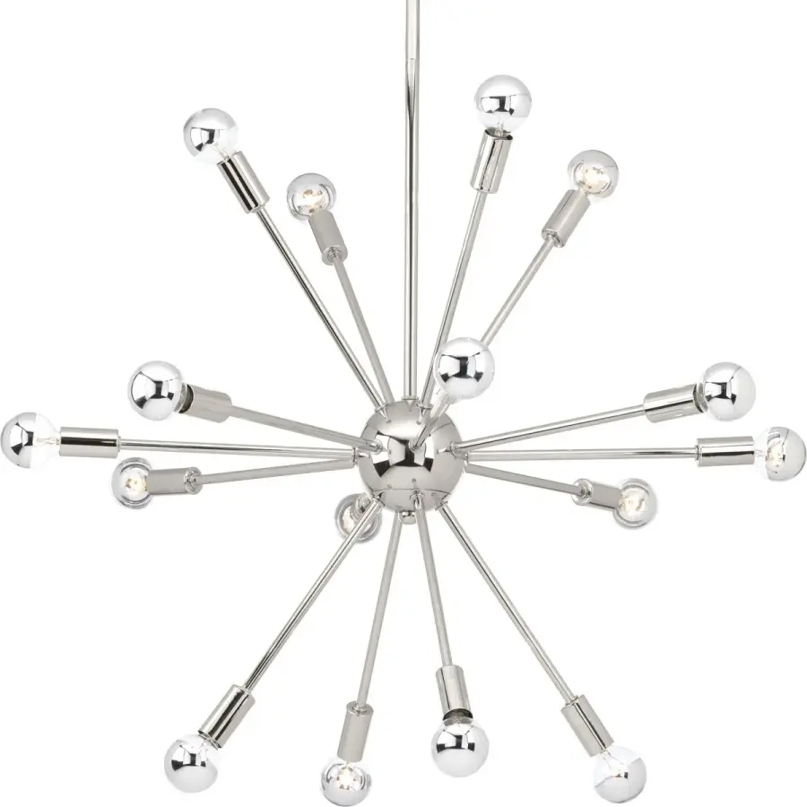 Ion Collection Sixteen-Light Chandelier - Image 1