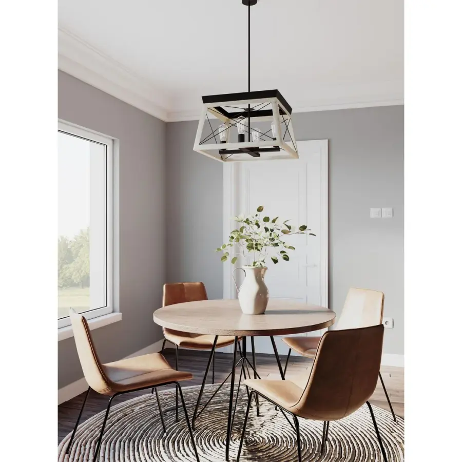 Versatile Farmhouse Chandelier with Coastal Charm - Image 5