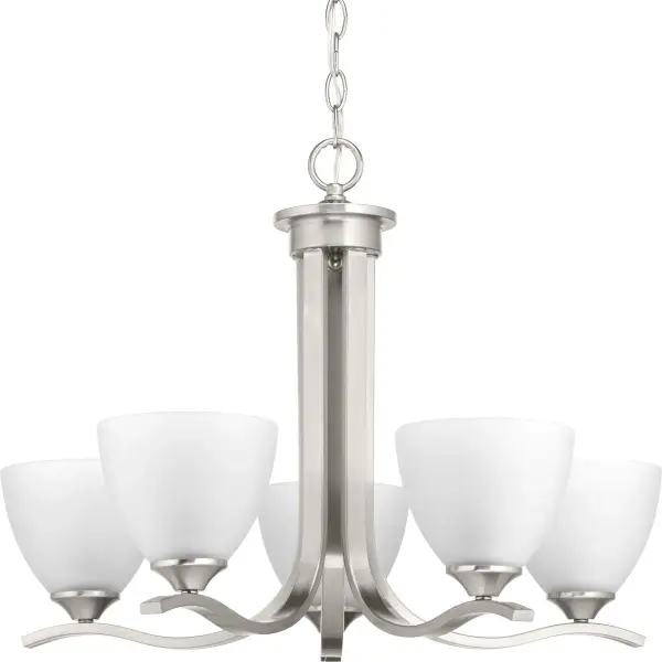 Laird Five-Light Etched Glass Chandelier - Image 2