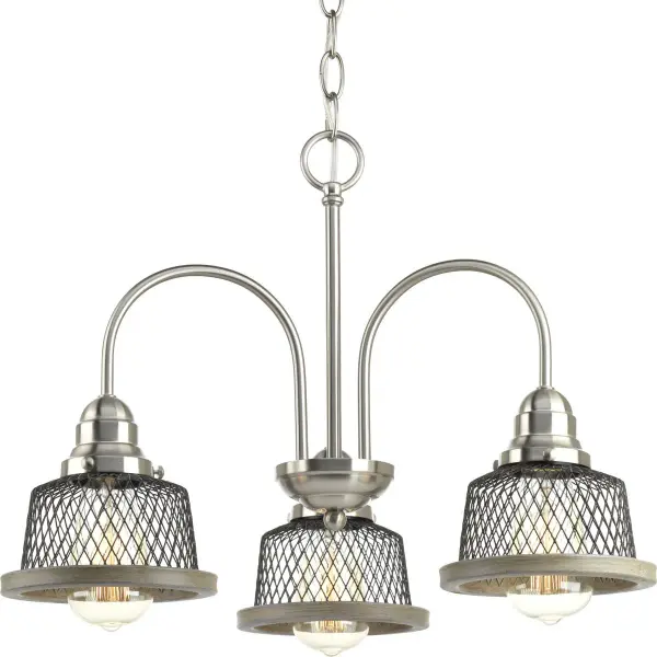 The Tilley Collection brings breezy coastal charm with its brushed nickel finish and compact three-light design. Perfect for smaller dining spaces, breakfast nooks, or bedrooms seeking refined illumination.