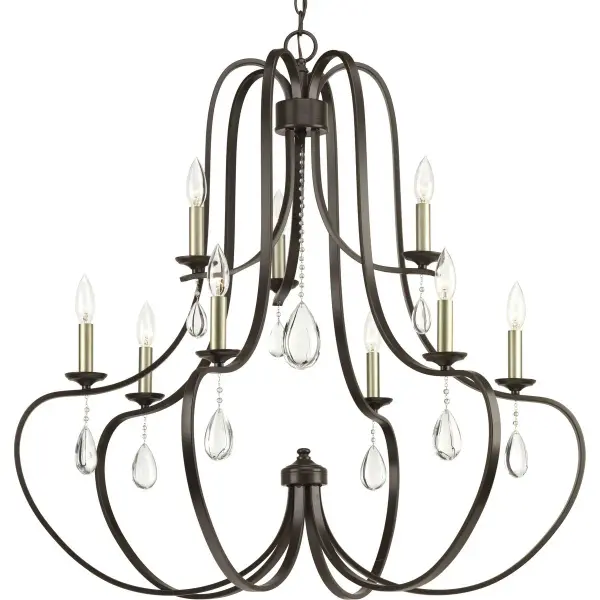 Anjoux Nine-Light Chandelier - Image 2
