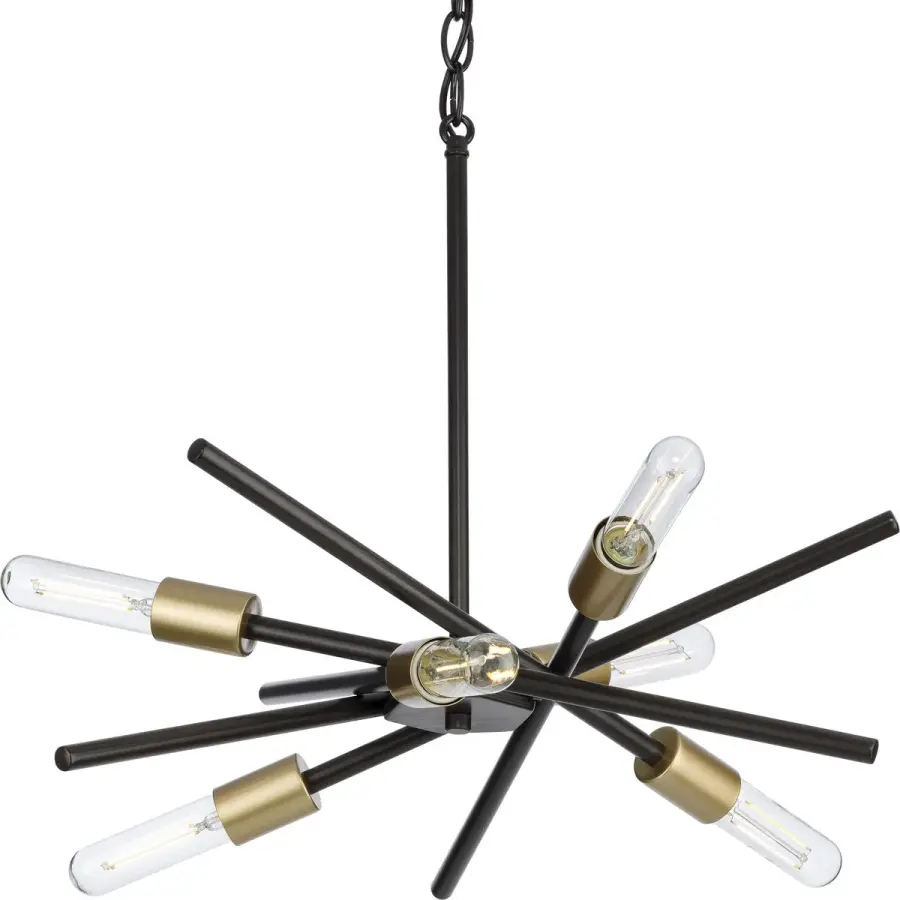 Astra Collection Six-Light Chandelier - Image 4