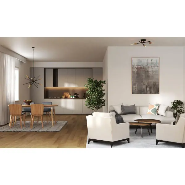 Astra Collection Six-Light Chandelier - Image 8