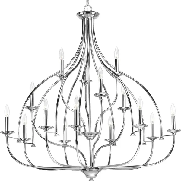 Tinsley Collection Fifteen-Light Chandelier