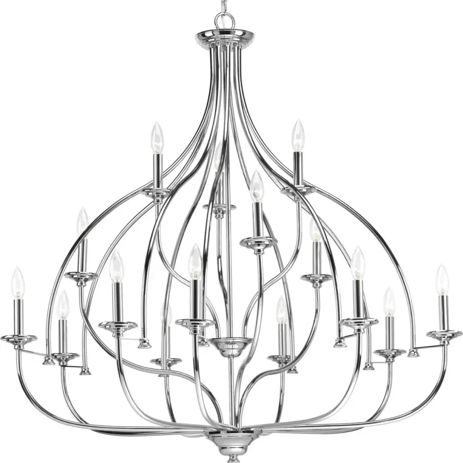Tinsley Collection Fifteen-Light Chandelier