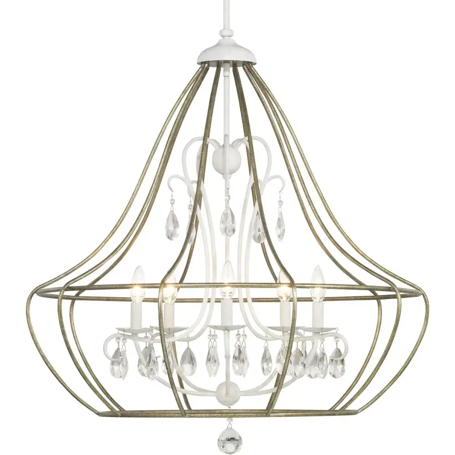 Fleurette Five-Light Chandelier