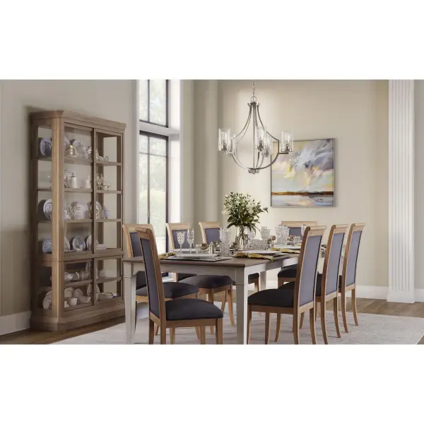 Lassiter Five-Light Clear Glass Chandelier - Image 3