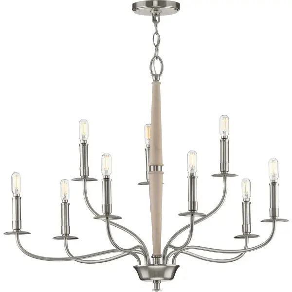 Durrell Nine-Light Chandelier - Image 2