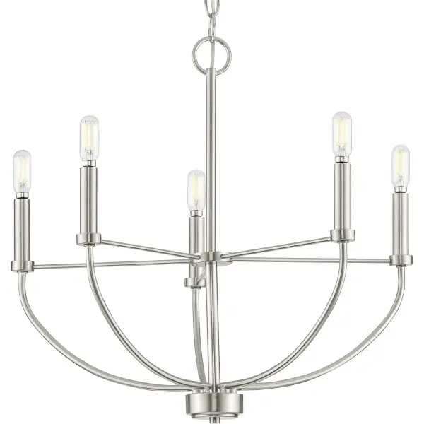 Leyden Collection Five-Light Chandelier - Image 2
